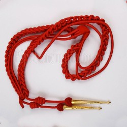 Red Wire Cord Army Aiguillette