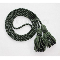Green & Black Bugle Cord