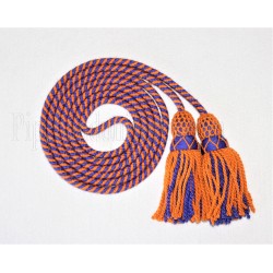 Orange & Purple Bugle Cord