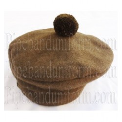 Brown UK Tam O'Shanter Balmoral Hat