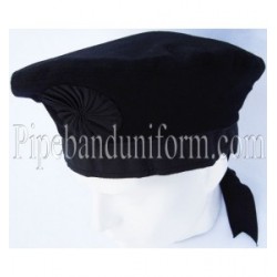 Black Irish Caubeen Hat