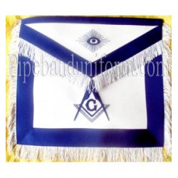 Embroidered Master Mason Blue Masonic Apron