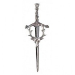 Stag Head Pipe Band Kilt Pin