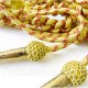 Golden and Red Wire Cord Army Aiguillette