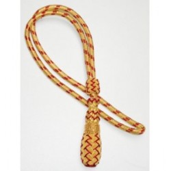 Sword Knot in Red and Gold
