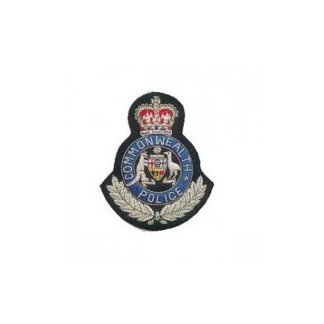 Common Wealth Police Embroidery Cap Badge