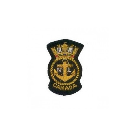 Canadian Air Force Embroidery Cap Badge