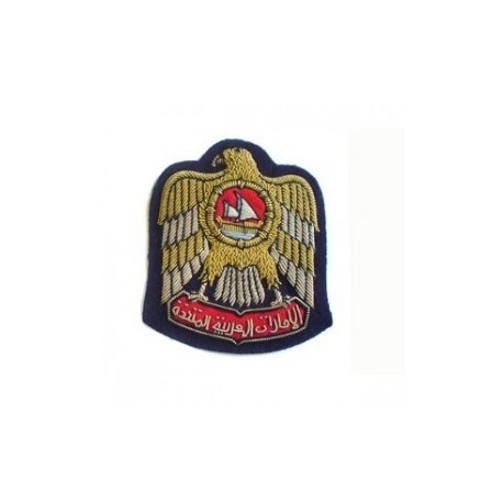 United Arab Emirate Embroidery Cap Badge