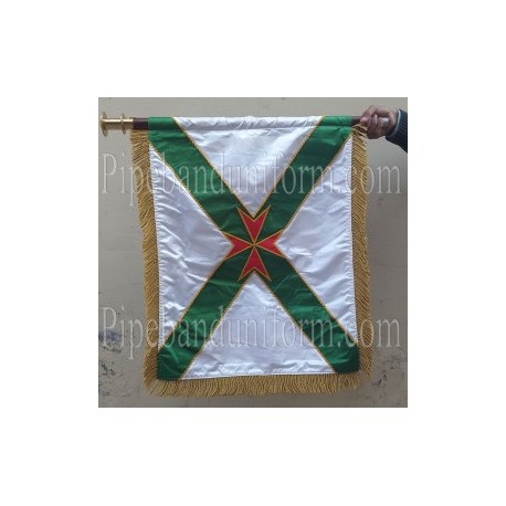 Custom Made Hand Embroidered Banner