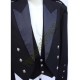 Black Prince Charlie Kilt Jackets Without Waistcoat