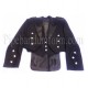 Black Prince Charlie Kilt Jacket - Long Tailed