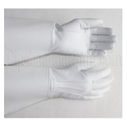 White Leather, Standard Bearers Gauntlet Gloves