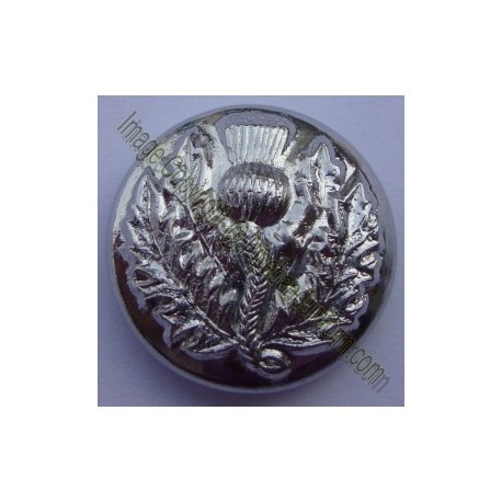 Scottish Thistle Button