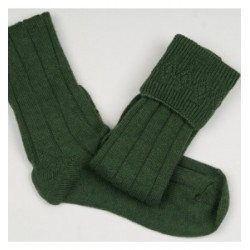 Military Green Pipe Band Full Socks