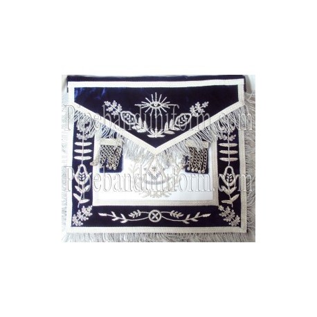 Embroidered Grand LPM Blue Masonic Apron