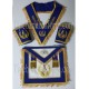 Masonic Regalia - Master Mason Apron Collar And Cuffs Set